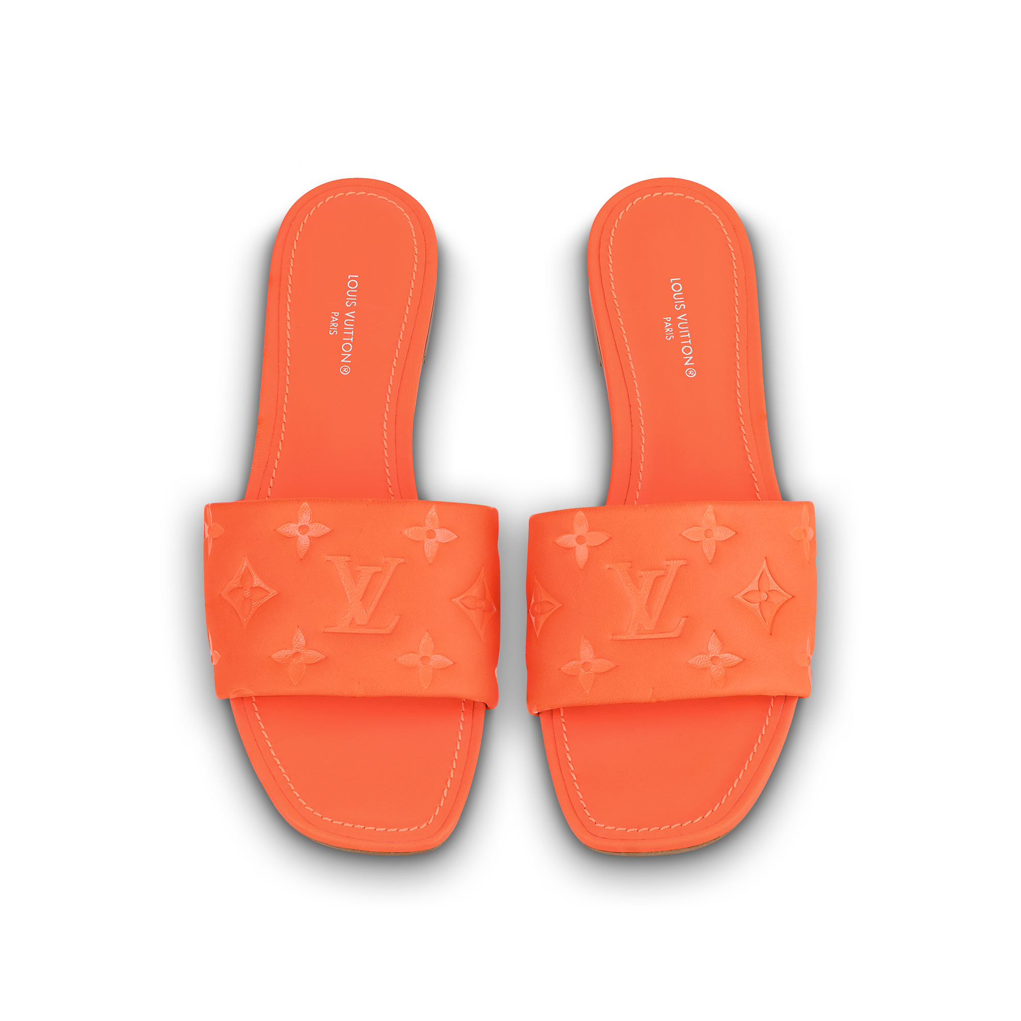 Louis vuitton clearance waterfront mule orange